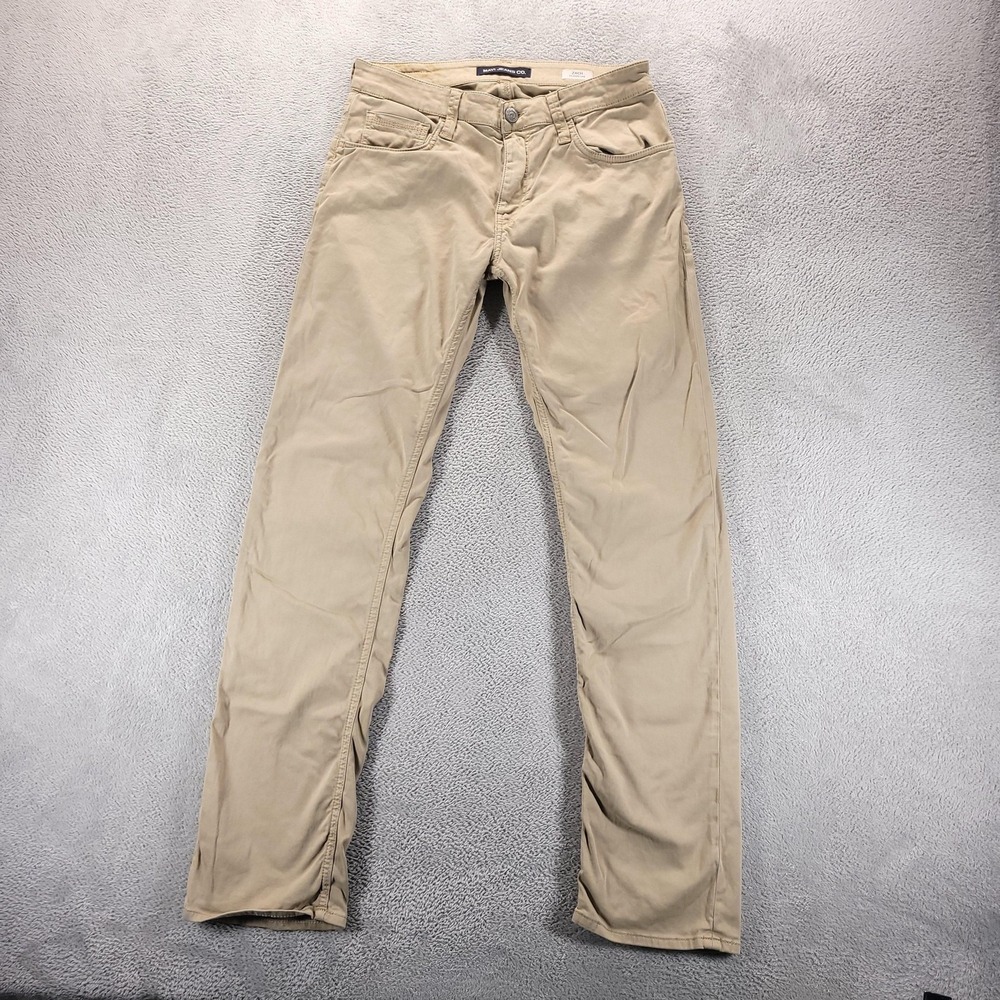 Mavi Jeans Mens 32x34 Tan Zach Straight Business Casual Comfort